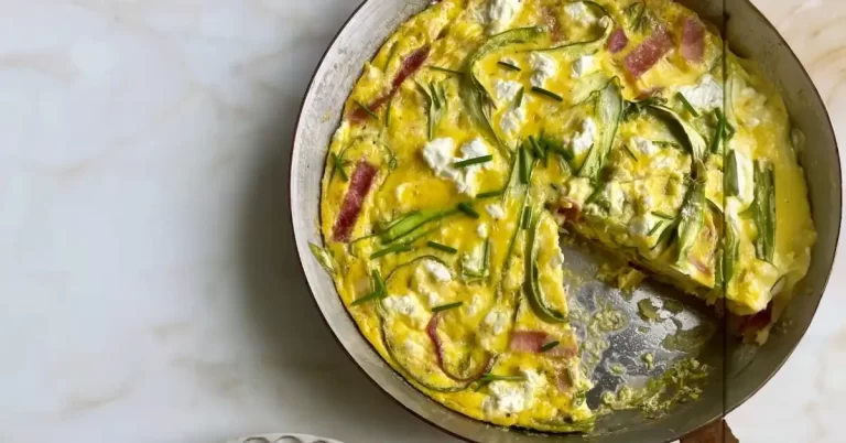 Crustless Asparagus Quiche
