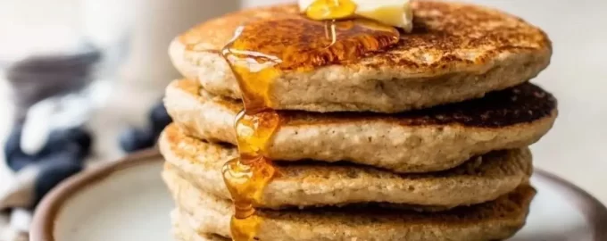 Best oat pancakes combine a nutty flavor