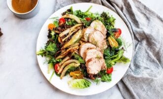 This Pork with Warm Salad is so utterly stunning and delicious!