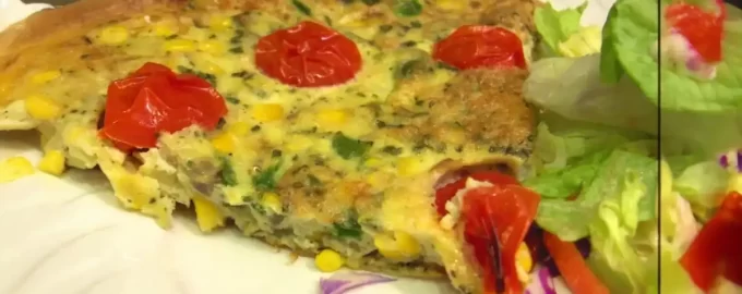 This protein-packed Southwestern Vegetable Frittata is easy and perfect for meal.