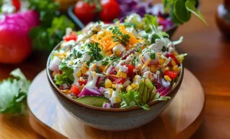 This Super Crunchy Supper Salad is the healthy recipe that makes you