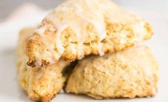 Easy Dairy-Free Lemon Scone Recipe is a delicious and easy breakfast or afternoon tea treat!