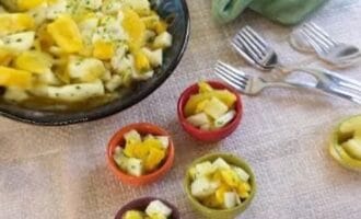 Jicama Fruit Salad with Cilantro and Lime includes mango photo