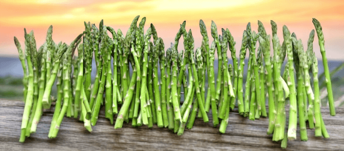 Asparagus may prevent heart disease, cancer and certain birth defects.