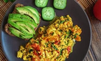 Vegan scrambled tofu recipe index