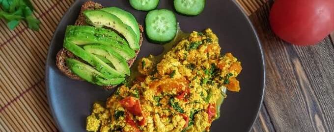 Vegan scrambled tofu recipe index