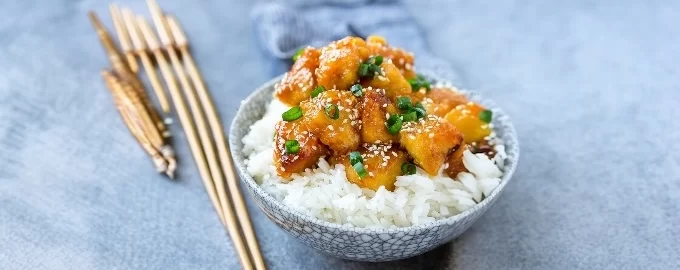 Best Easy Slow Cooker Sesame Orange Chicken Recipe.