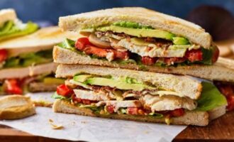simple chicken club sandwich recipe