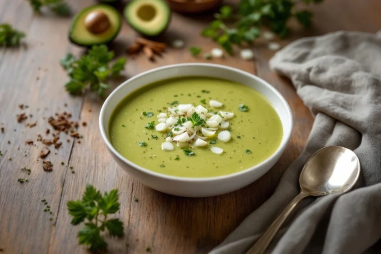 Avocado Onion Soup
