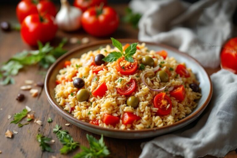 Tomato and Olive Rice Recipe