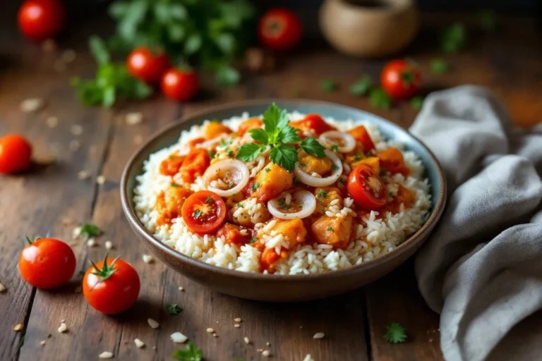 Tomato and Onion Rice